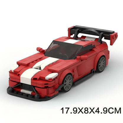 dodge viper acr building set | compatible with lego - 3