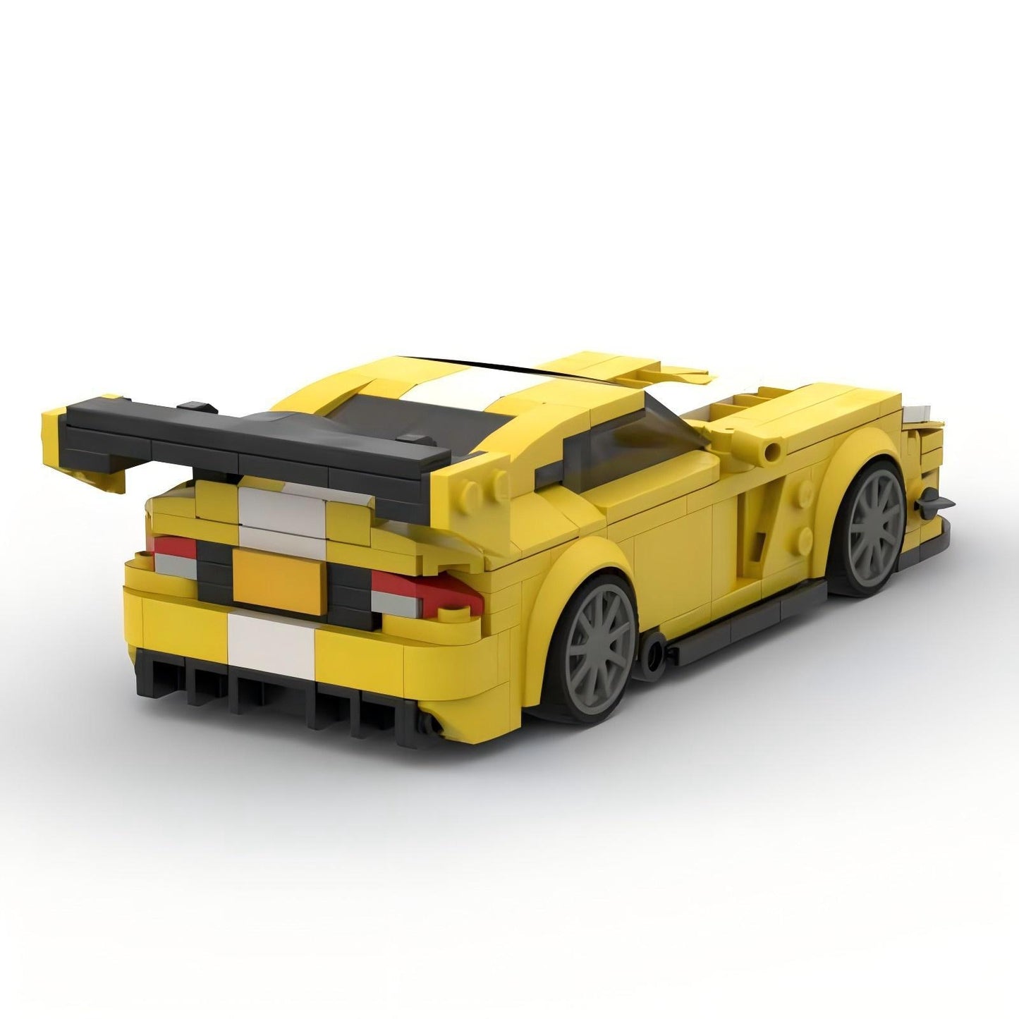 dodge viper acr yellow building set | moc-184200 - 2