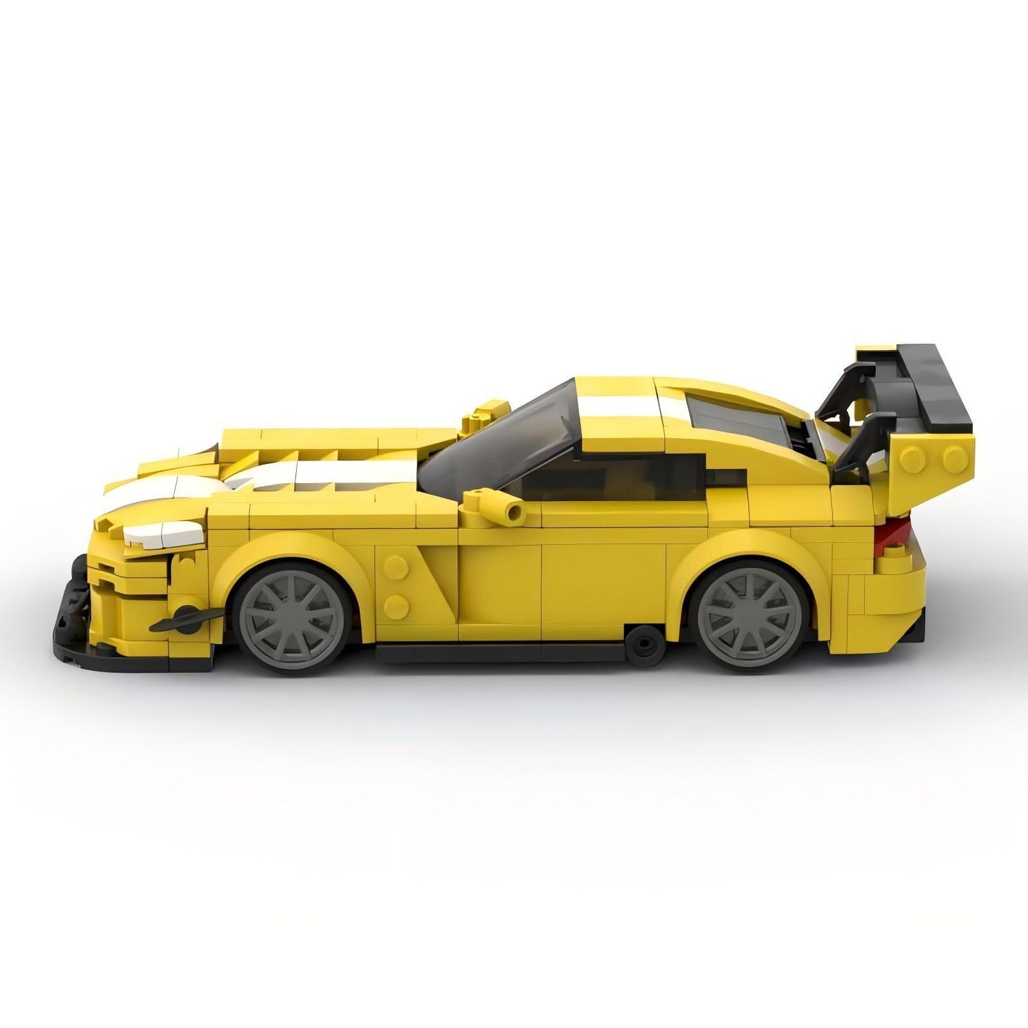 dodge viper acr yellow building set | moc-184200 - 4