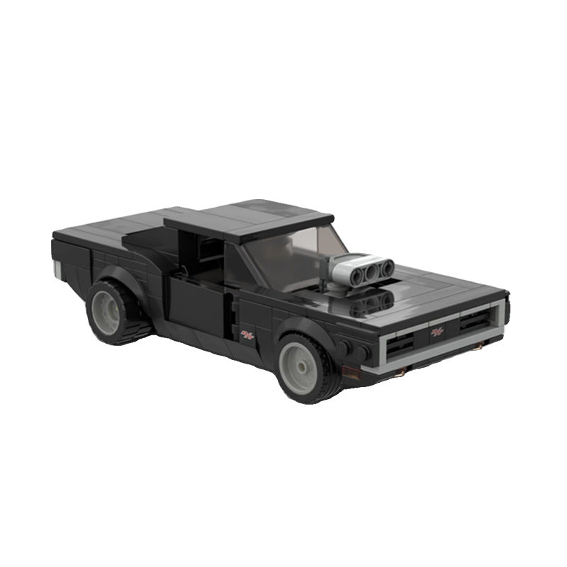 dom's dodge charger building set | moc-41750 - 2