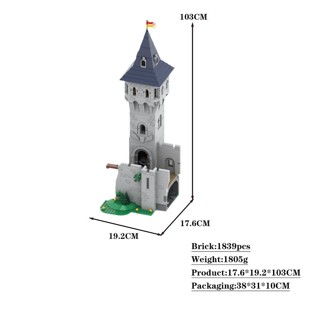 donjon building set | extension for 10305 | moc-130733 - 4