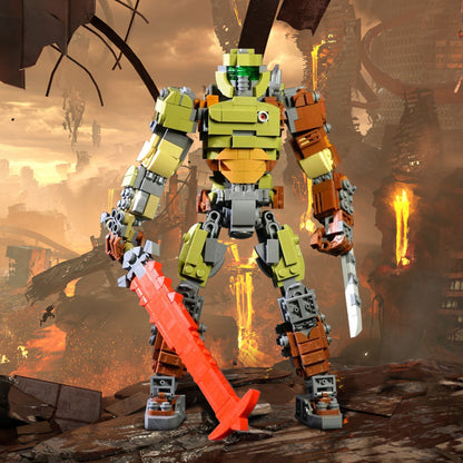 doom slayer building set | doom eternal | moc-215481 - 1