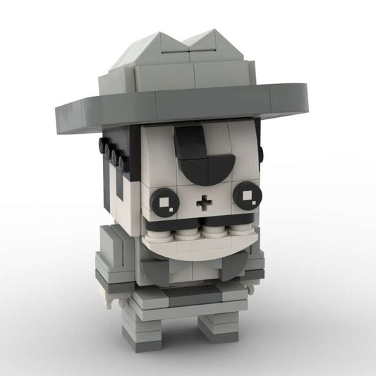 dr. coco cruz brickheadz moc building set | coco lego compatible set - 2