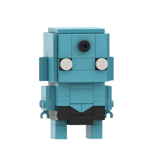 dr. manhattan brickheadz building kit | watchmen | moc-117433 - 2