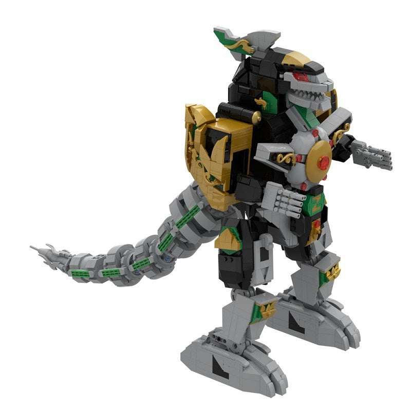 Dragon-Head Armored Mecha MOC Building Kit | Mechanical Figure - 1