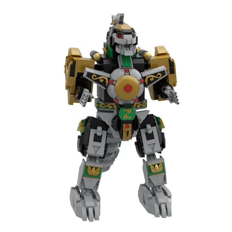 Dragon-Head Armored Mecha MOC Building Kit | Mechanical Figure - 3