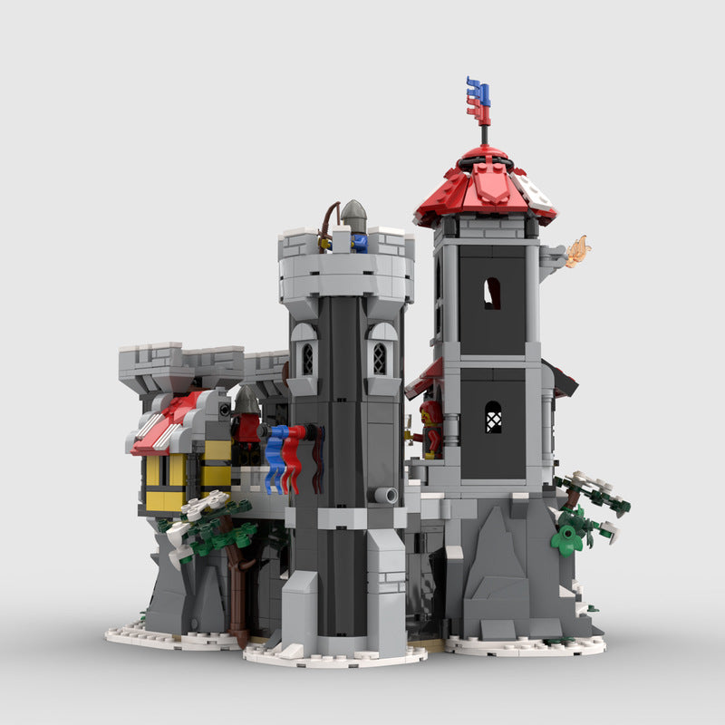 Dragon Knights Castle Building Kit | Medieval Fantasy MOC LEGO-Compatible - 2