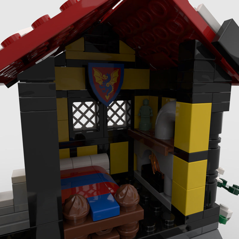 Dragon Knights Castle Building Kit | Medieval Fantasy MOC LEGO-Compatible - 5