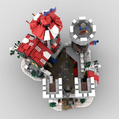 Dragon Knights Castle Building Kit | Medieval Fantasy MOC LEGO-Compatible - 6
