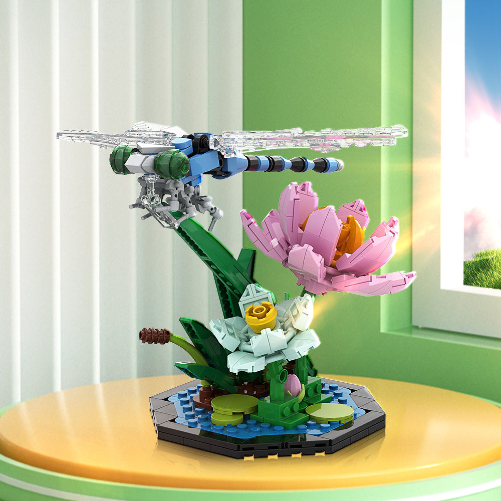 dragonfly building set | lego compatible - 2