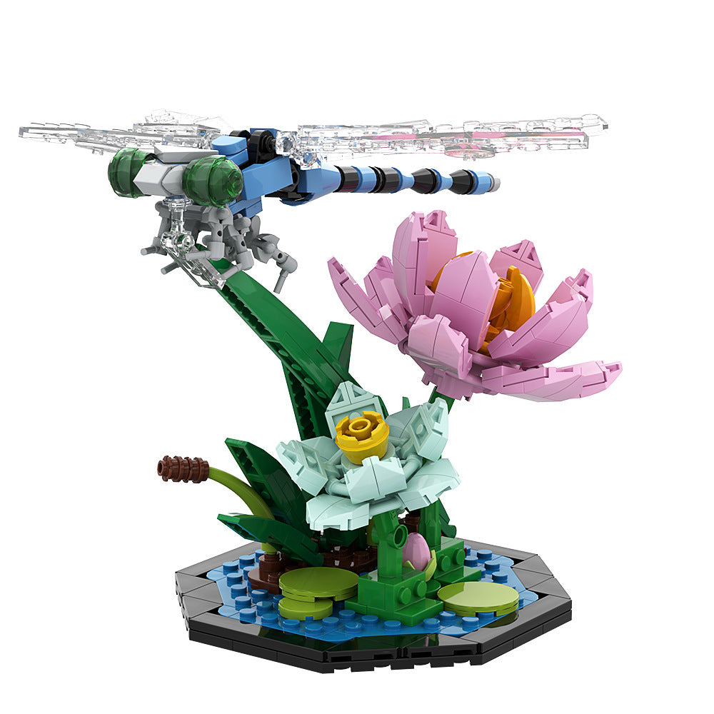 dragonfly building set | lego compatible - 3