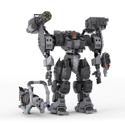 Dreadplate Heavy Weapons Platform Building Kit | LEGO-Compatible MOC - 4