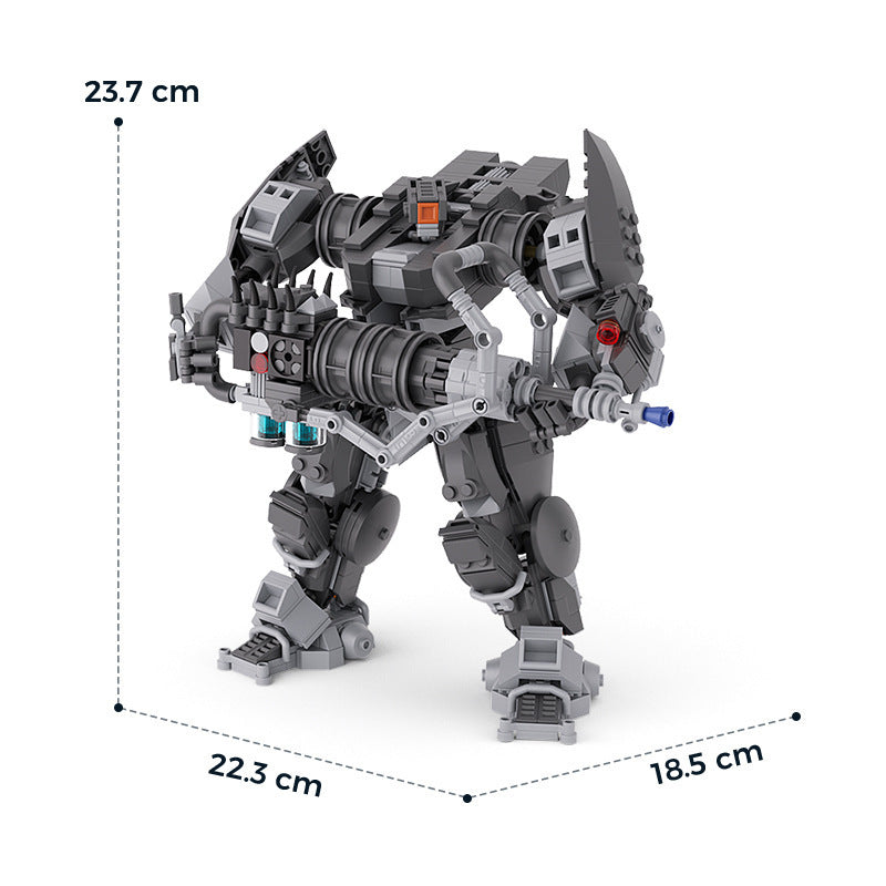 Dreadplate Heavy Weapons Platform Building Kit | LEGO-Compatible MOC - 5