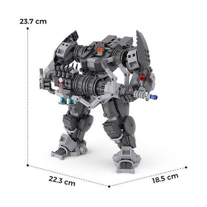 Dreadplate Heavy Weapons Platform MOC Building Kit | Sci-Fi Mecha Model - 5