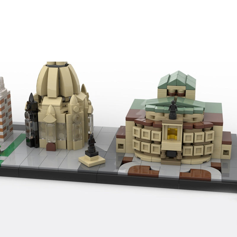 Dresden Germany Skyline MOC Architecture Building Kit - 3
