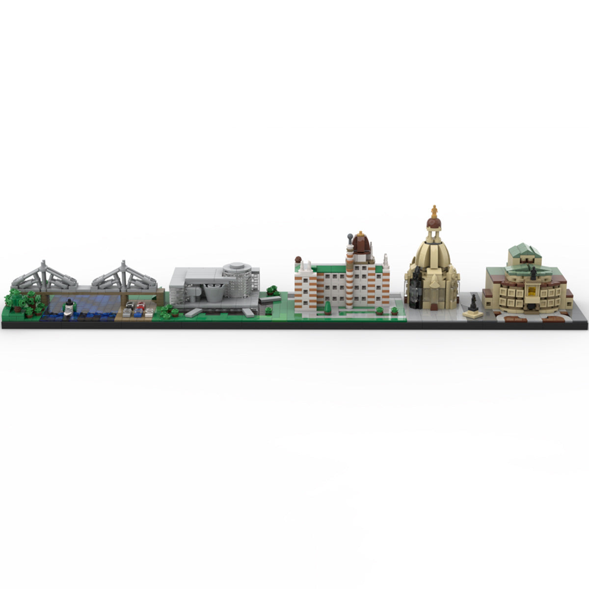 dresden skyline building kit | moc-71170 - 1