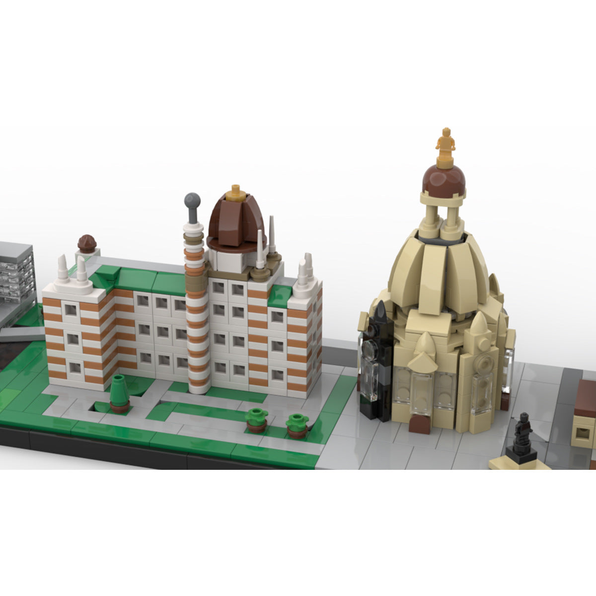 dresden skyline building kit | moc-71170 - 5