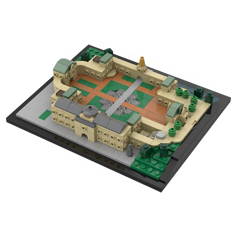 Dresden Zwinger Baroque Palace Complex MOC Building Kit - 2
