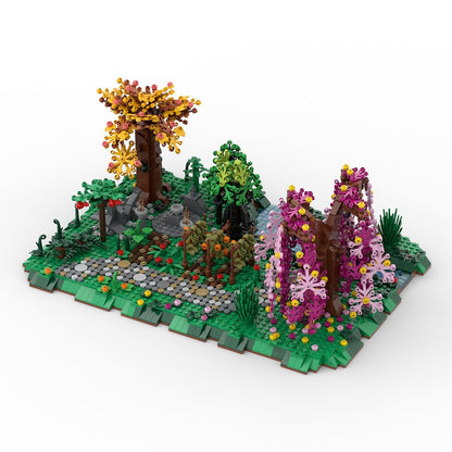 Druid Grove Fantasy Botanical Garden MOC Building Kit - 1
