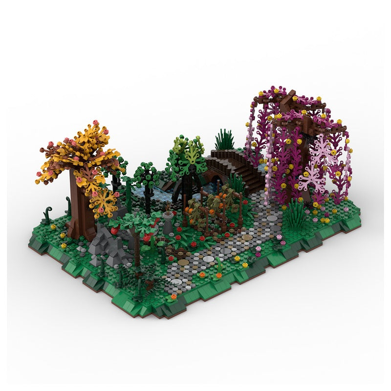 Druid Grove Fantasy Botanical Garden MOC Building Kit - 2