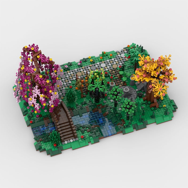 Druid Grove Fantasy Botanical Garden MOC Building Kit - 3