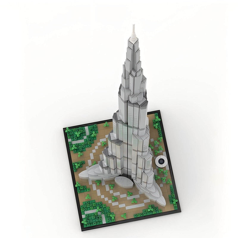 Dubai Skyscraper 1:800 Scale Model | Tallest Tower Modular Building Kit - 3
