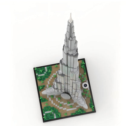 Dubai Skyscraper 1:800 Scale Model | Tallest Tower Modular Building Kit - 3