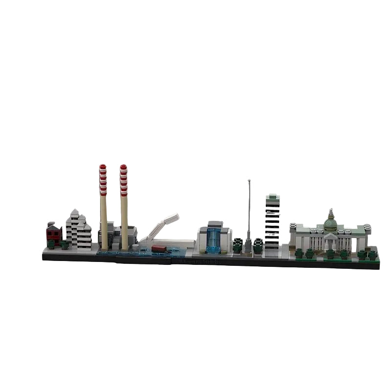 Dublin Skyline Building Kit | LEGO-Compatible MOC - 3
