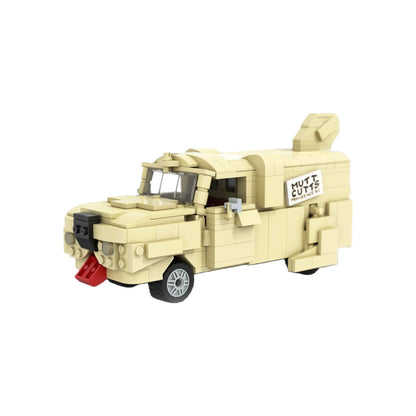 dumb & dumber mutt cutts dog van building set | moc-20096 - 1