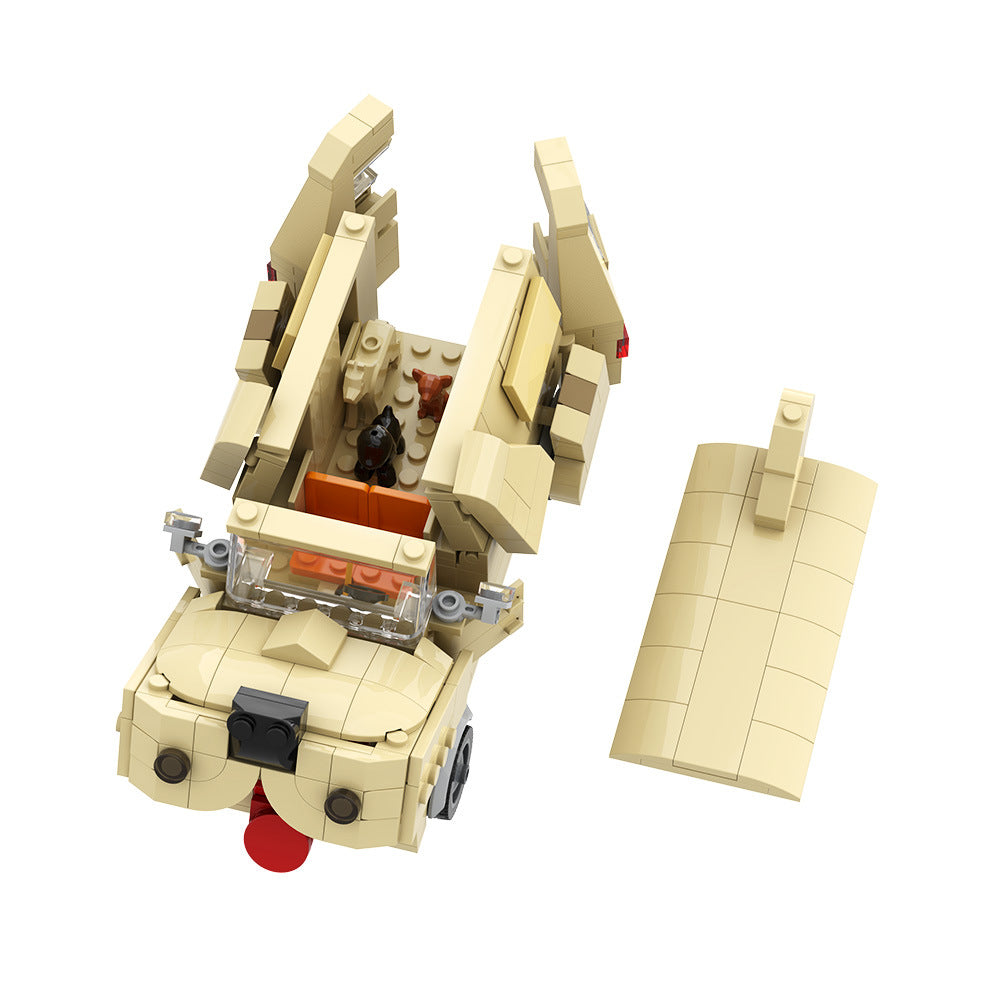 dumb & dumber mutt cutts dog van building set | moc-20096 - 7