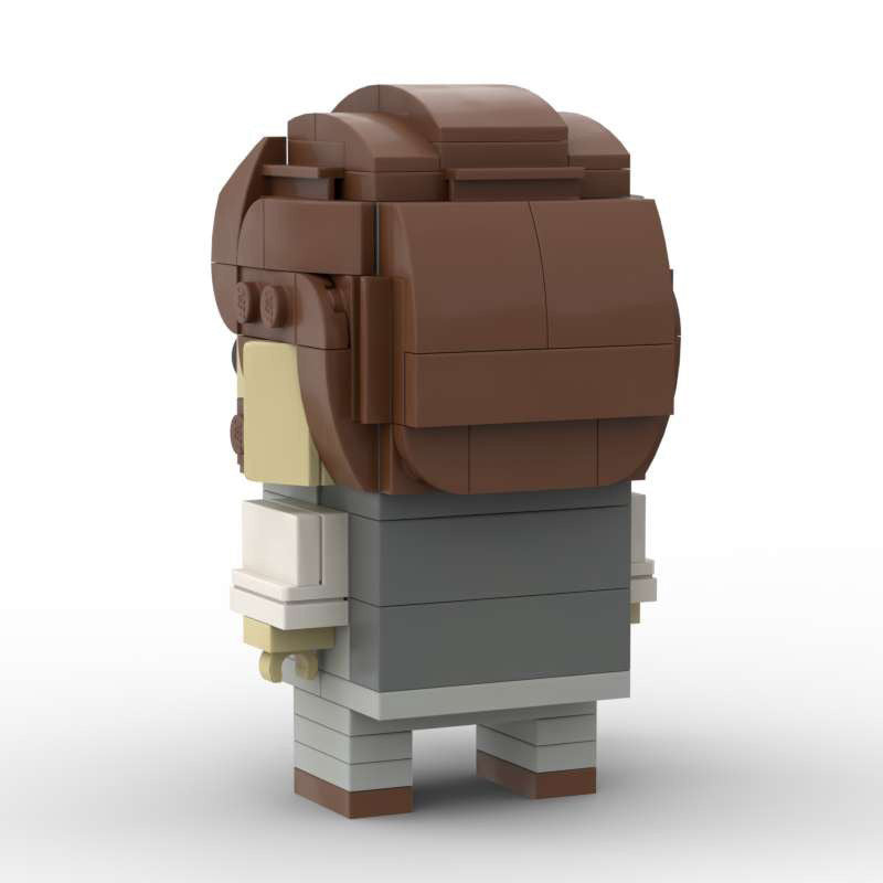 dumbledore brickheadz moc building set | harry potter | lego-compatible - 6
