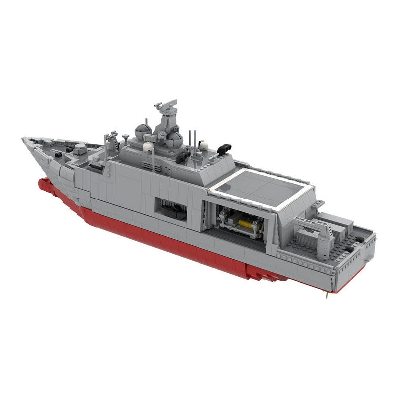 Dutch Navy Mine Countermeasures Vessel MOC Building Kit - 3