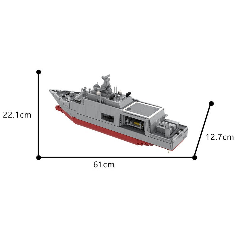 Dutch Navy Mine Countermeasures Vessel MOC Building Kit - 4