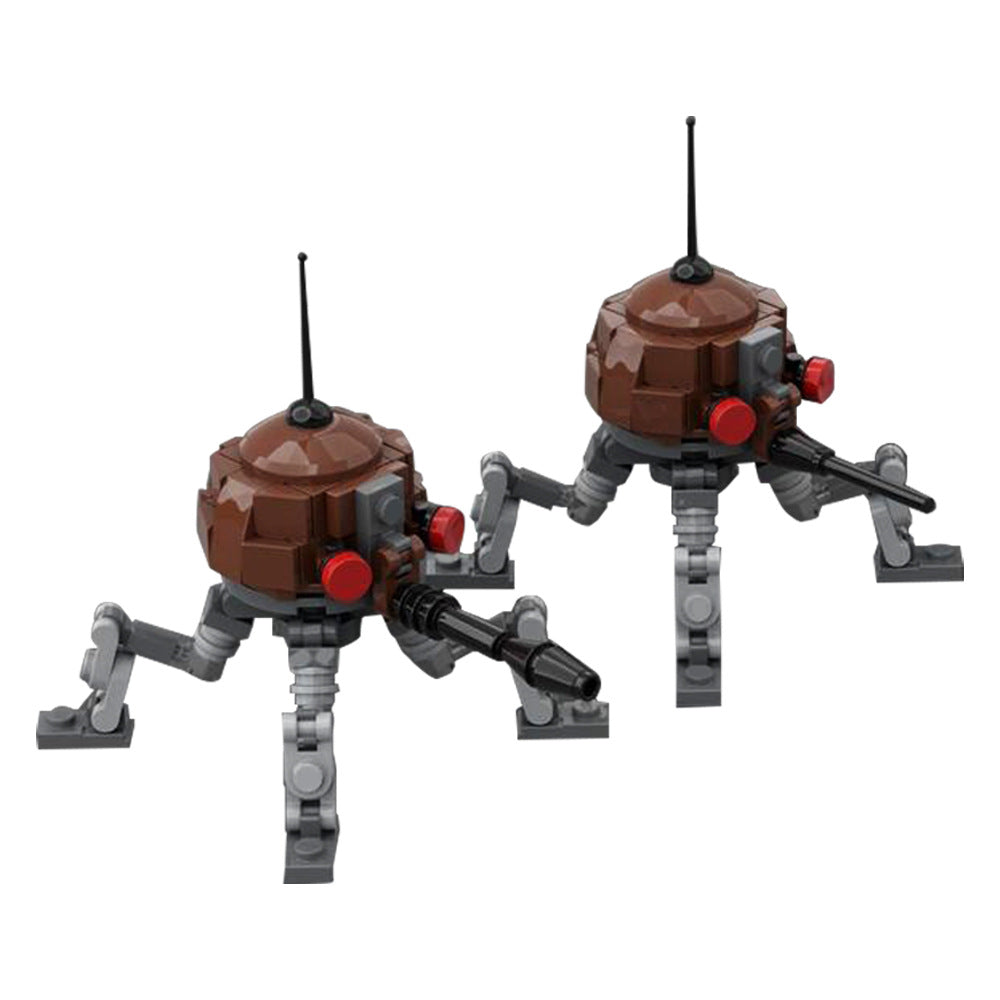 dwarf spider droid building set | star wars | moc-139597 - 2