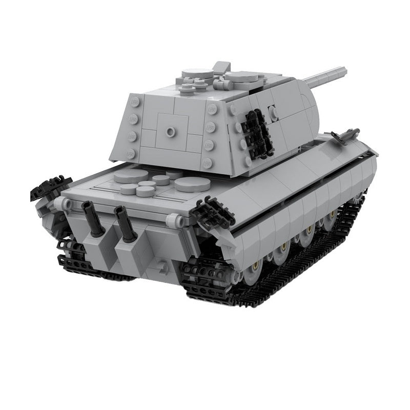 E-100 Super Heavy Tank MOC Building Kit | WWII Military Display Model - 3