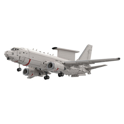 E-7 Wedgetail Military Aircraft Building Kit | LEGO-Compatible MOC - 5