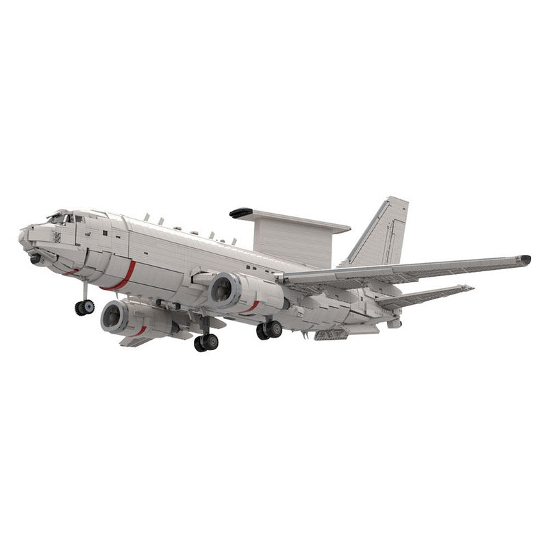 E-7 Wedgetail Military Surveillance Aircraft MOC Building Kit - 4