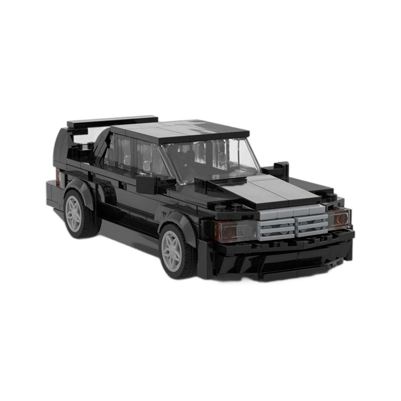 E190 EVO II Classic 8-Wide Racing Sedan Building Kit | LEGO-Compatible MOC - 4