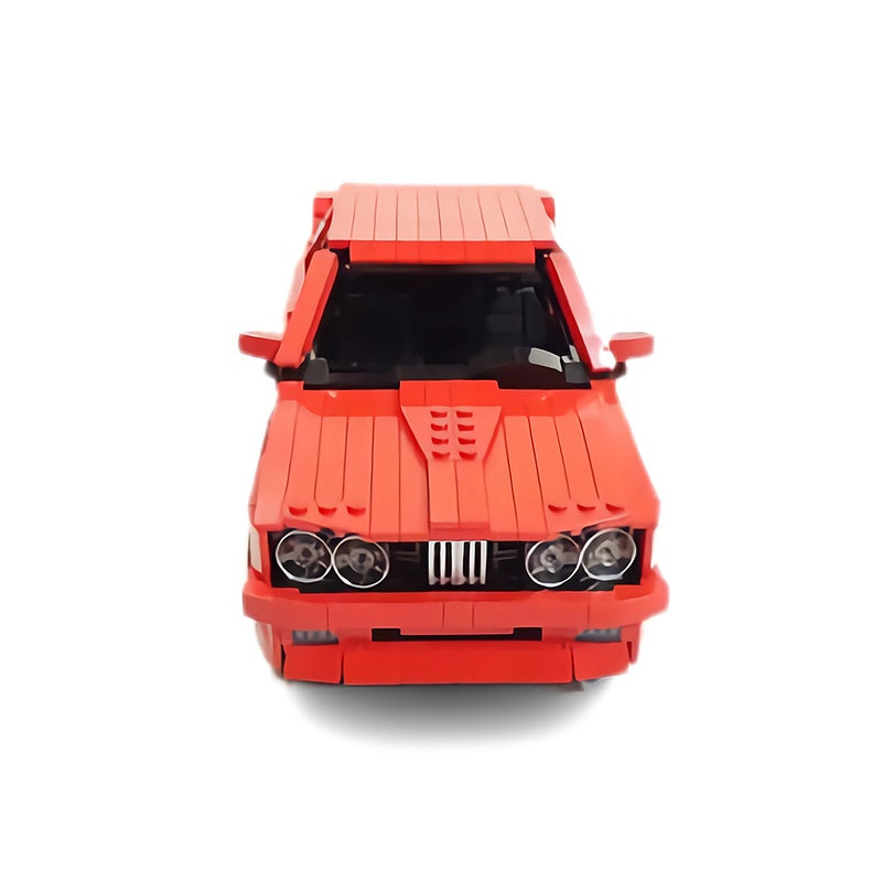 E30 Retro German Sports Coupe Building Kit | LEGO-Compatible MOC - 2