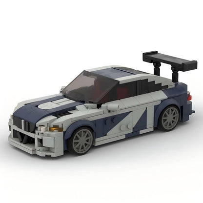 E46 GTR Sports Touring Race Car Building Kit | LEGO-Compatible MOC - 1