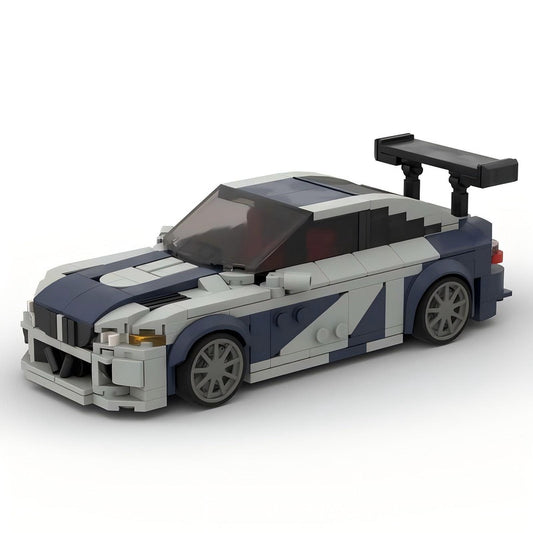 E46 GTR Sports Touring Race Car Building Kit | LEGO-Compatible MOC - 1