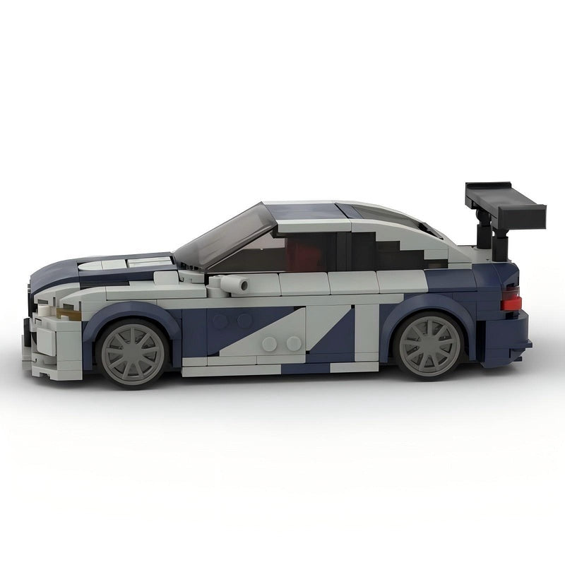 E46 GTR Sports Touring Race Car Building Kit | LEGO-Compatible MOC - 2