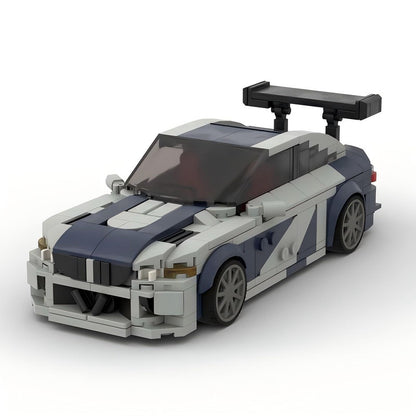 E46 GTR Sports Touring Race Car Building Kit | LEGO-Compatible MOC - 5