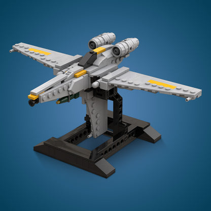 eagle fighter building set | helldivers | moc-211816 - 2