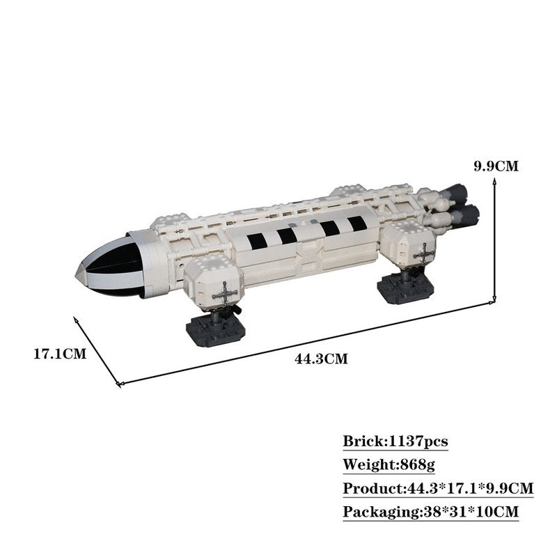 Eagle Transporter Building Kit | LEGO-Compatible MOC - 4