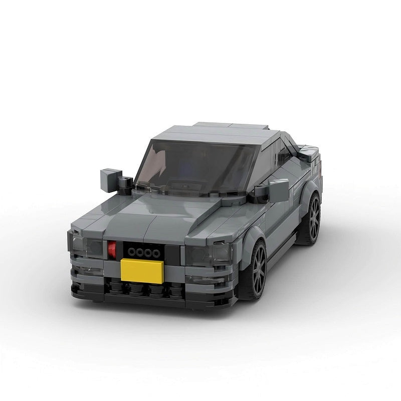 Early 90s Retro Coupe Sports Car MOC Building Kit - 3