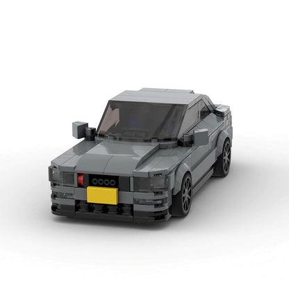 Early 90s Retro Coupe Sports Car MOC Building Kit - 3