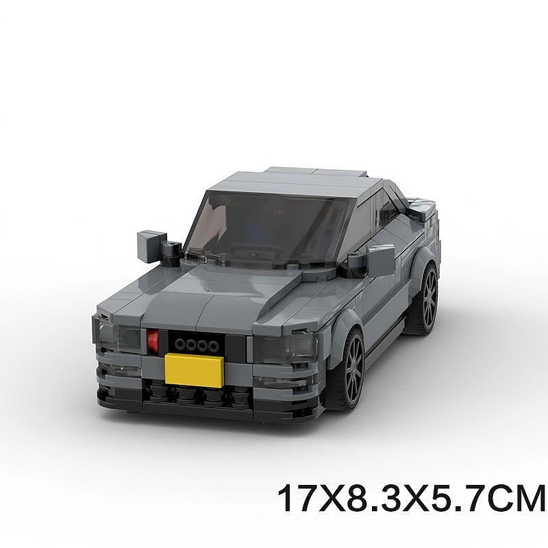 Early 90s Retro Coupe Sports Car MOC Building Kit - 7
