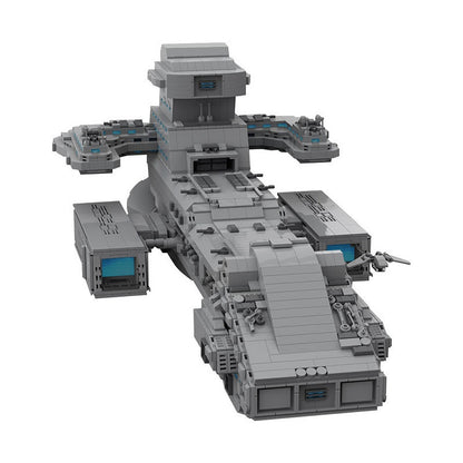 Earth Defense Battlecruiser MOC Building Kit | Interstellar Warship - 1