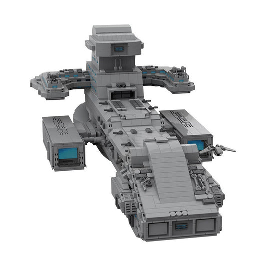 Earth Defense Battlecruiser MOC Building Kit | Interstellar Warship - 1